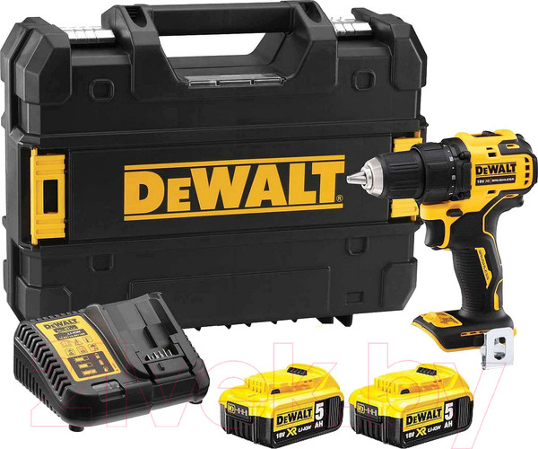 Изображение товара Профессиональная дрель-шуруповерт DeWalt DCD708P2T-QW