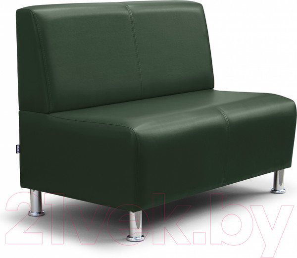 Изображение товара Диван Brioli Руди двухместный (L15/зеленый)