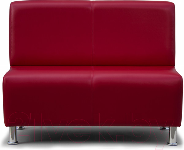 Изображение товара Диван Brioli Руди двухместный (L19/красный)
