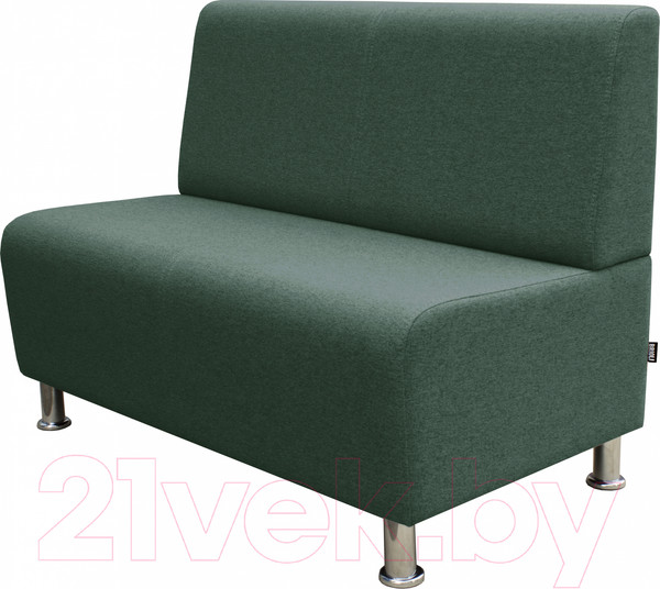 Изображение товара Диван Brioli Руди двухместный (J8/темно-зеленый)
