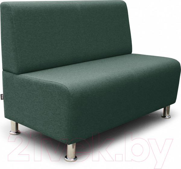 Изображение товара Диван Brioli Руди двухместный (J8/темно-зеленый)