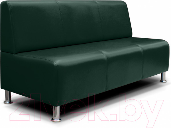 Изображение товара Диван Brioli Руди трехместный (L15/зеленый)