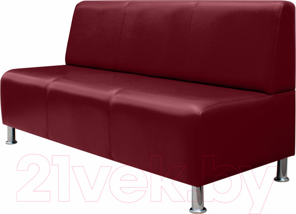 Изображение товара Диван Brioli Руди трехместный (L16/вишневый)