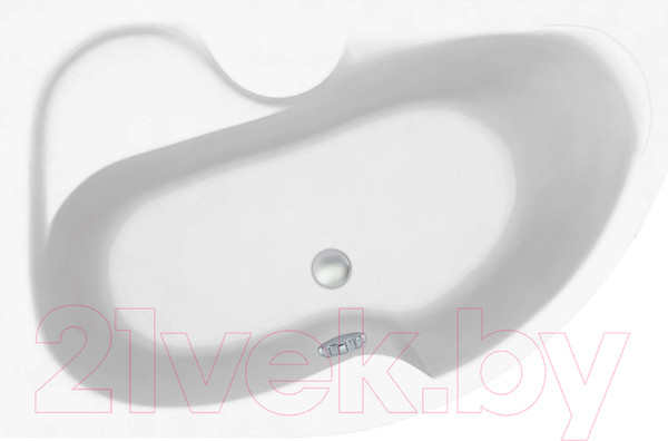 Изображение товара Ванна акриловая Bonito Home Arizona 160x105 L (с ножками)