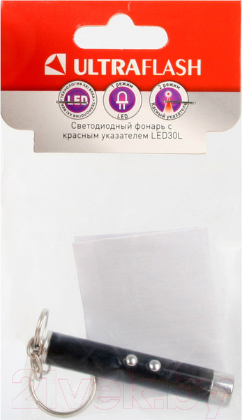 Изображение товара Указка лазерная Ultraflash LED30L / 12325