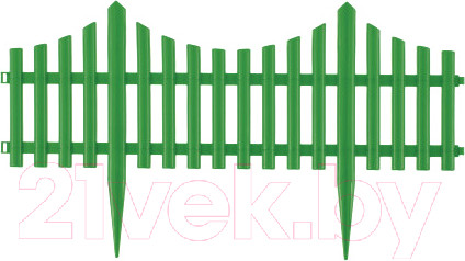 Изображение товара Изгородь декоративная Palisad 65017 (зеленый)