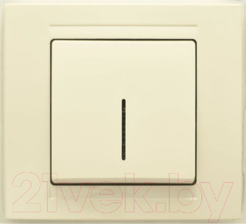 Изображение товара Выключатель Gunsan Moderna 01291200-150102 (кремовый)