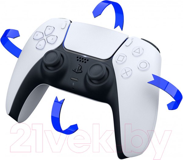 Изображение товара Геймпад Sony PS5 DualSense CFI-ZCT1J / CFI-ZCT1W (белый)