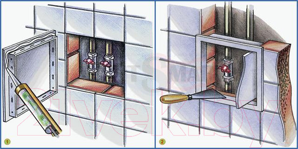 Изображение товара Люк ревизионный Vents Д пластиковый (150x200мм)