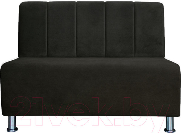 Изображение товара Диван Brioli Руди П двухместный (B17/темно-серый)