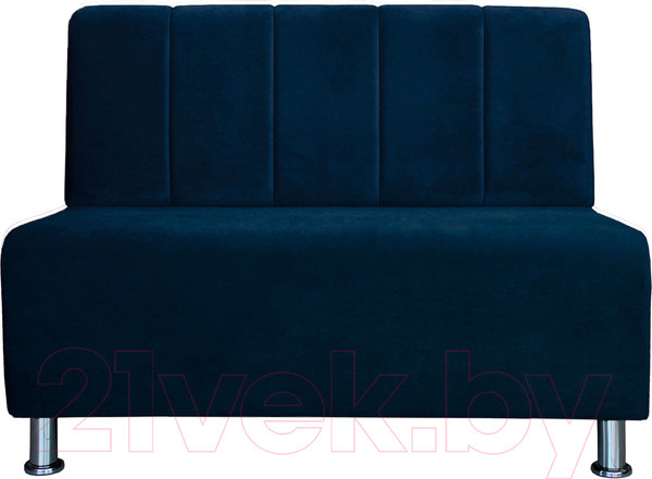Изображение товара Диван Brioli Руди П двухместный (B69/синий)