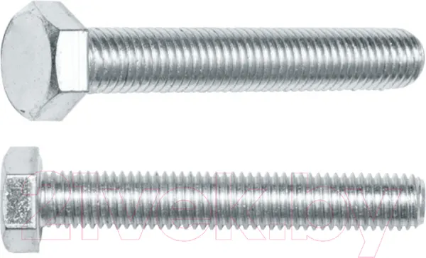 Болт Starfix Шестигранник М12х80 DIN 933 прочность 5.8 / SMC1-19533-15 (15шт, оцинкованный) — фото 5