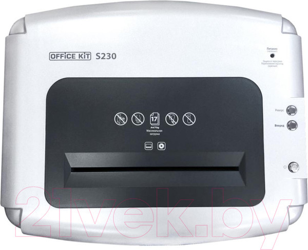 Изображение товара Шредер Office Kit S230 (2x15)