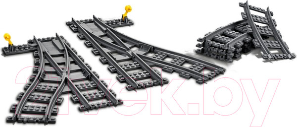 Изображение товара Конструктор Lego City Железнодорожные стрелки / 60238