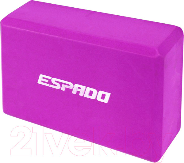 Изображение товара Блок для йоги Espado ES2721 (розовый)