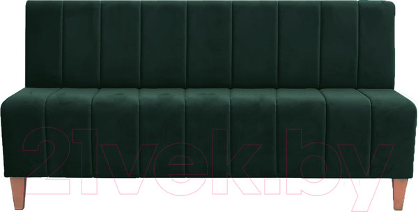 Изображение товара Диван Brioli Руди полоса трехместный (B63/бирюзовый)