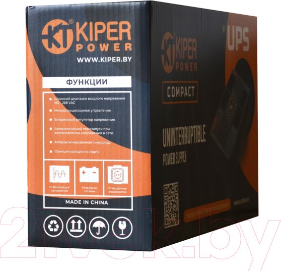 Изображение товара ИБП Kiper Power Compact 1000 (1000VA/600W)