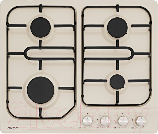 Изображение товара Газовая варочная панель Akpo PGA 604 LXE-4