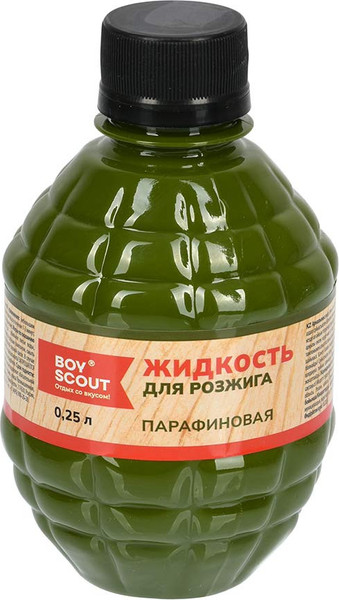 Изображение товара Жидкость для розжига Boyscout Парафиновая / 61035 (0.25л)