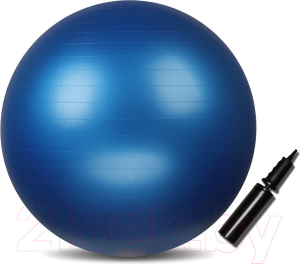 Изображение товара Фитбол гладкий Indigo Sport Anti-Burst IN002 (65см, синий)