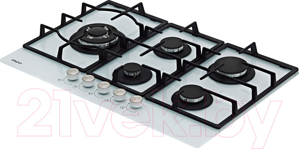 Изображение товара Газовая варочная панель Akpo PGA 755 WGC-T WH