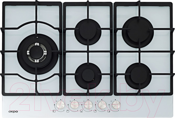 Изображение товара Газовая варочная панель Akpo PGA 755 WGC-T WH