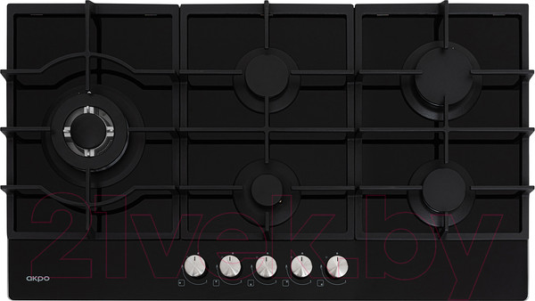 Изображение товара Газовая варочная панель Akpo PGA 905 WGC-T BL