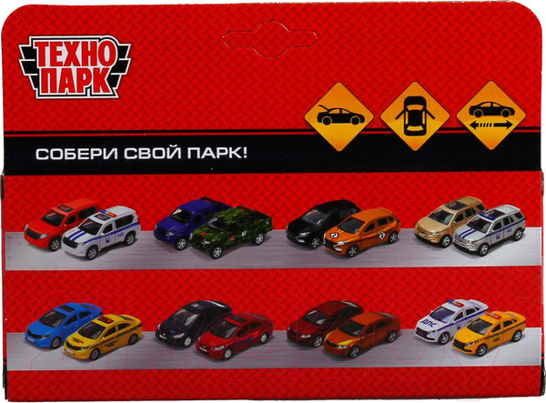 Изображение товара Автомобиль игрушечный Технопарк Hummer H2 Полиция / HUM2-12POL-SR
