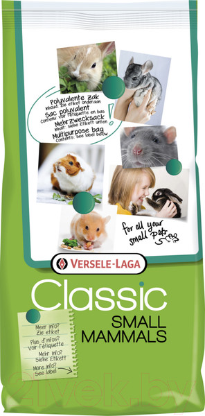 Изображение товара Корм для грызунов Versele-Laga Classic Zero для всех грызунов и кроликов / 461606 (20кг)