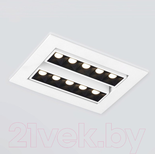 Изображение товара Точечный светильник Elektrostandard 9923 LED 20W 4200K (белый/черный)