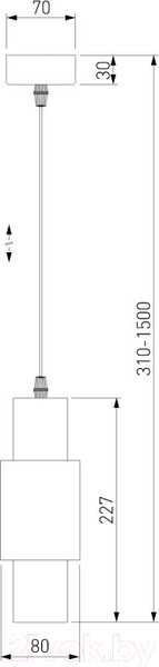 Изображение товара Потолочный светильник Евросвет 50204/1 LED (белый/матовое серебро)
