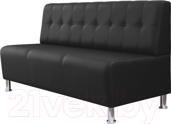 Изображение товара Диван Brioli Руди Р трехместный (L22/черный)