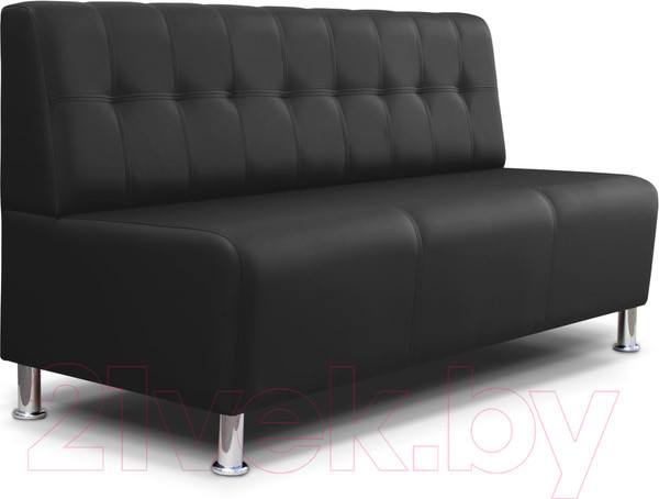 Изображение товара Диван Brioli Руди Р трехместный (L22/черный)
