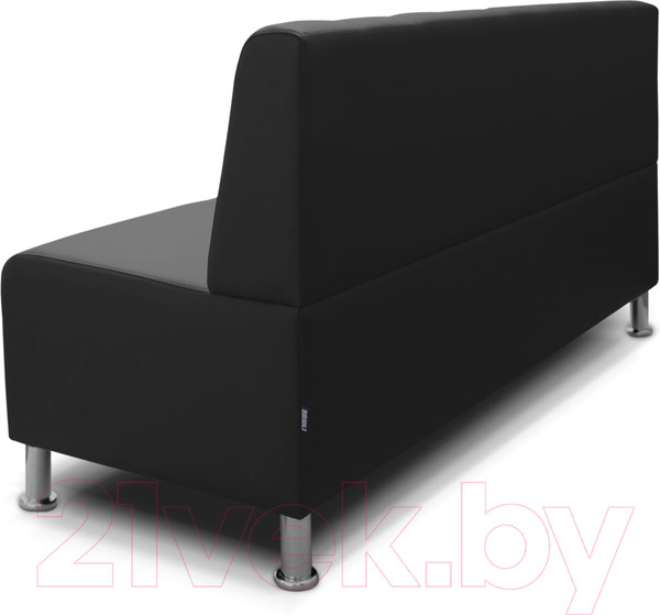 Изображение товара Диван Brioli Руди Р трехместный (L22/черный)