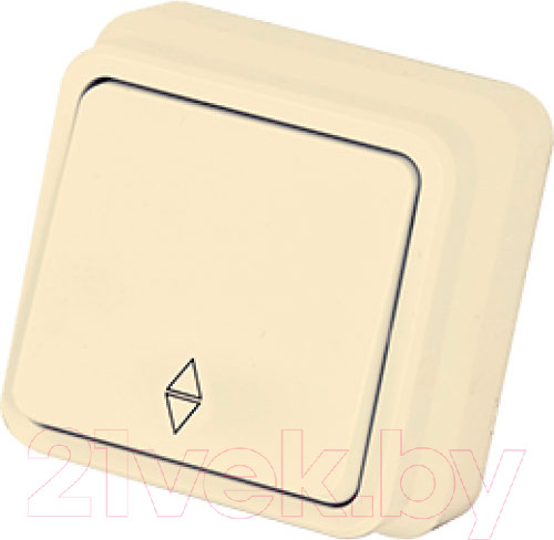 Изображение товара Выключатель Gunsan Misya 01 05 12 00 100 107 (кремовый)