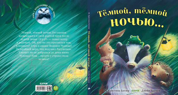 Изображение товара Книга CLEVER Темной, темной ночью (Батлер М. К.)