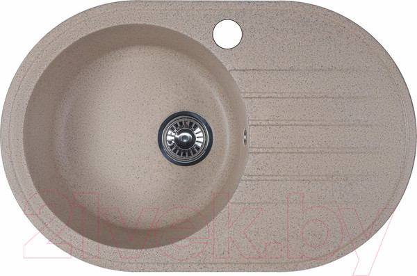 Изображение товара Мойка кухонная БелЭворс Rondo L (темно-бежевый)
