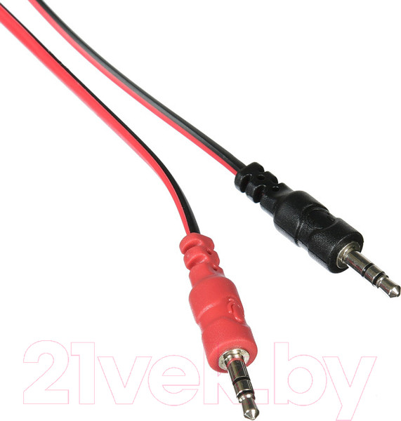 Изображение товара Наушники-гарнитура Оклик HS-L200 (черный/красный)