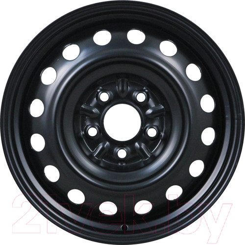 Изображение товара Штампованный диск Trebl R-1677 16x6.5" 5x114.3мм DIA 67.1мм ET 44мм Black