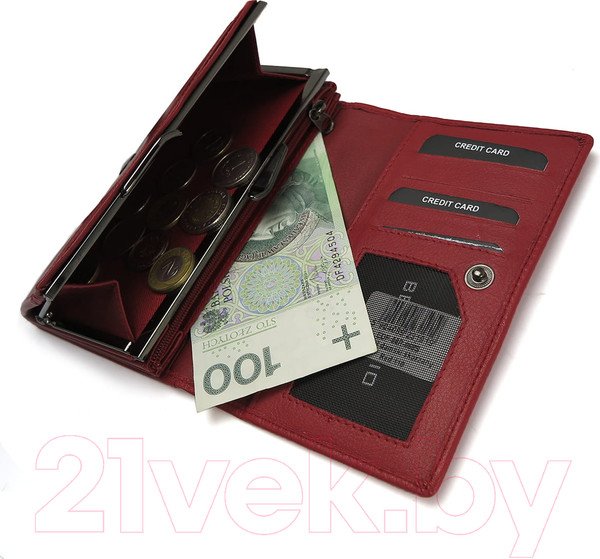 Изображение товара Портмоне Bellugio EDF-96R-068S (красный)