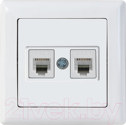 Изображение товара Розетка Mutlusan Daria 2120 126 0101 (белый)