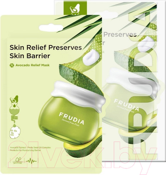 Изображение товара Маска для лица тканевая Frudia Восстанавливающая с авокадо (20мл)