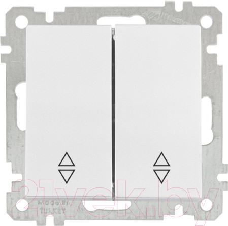 Изображение товара Выключатель Mutlusan Daria 2100 404 0101 (белый)
