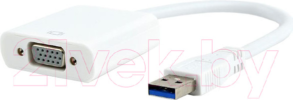 Изображение товара Адаптер Cablexpert AB-U3M-VGAF-01-W