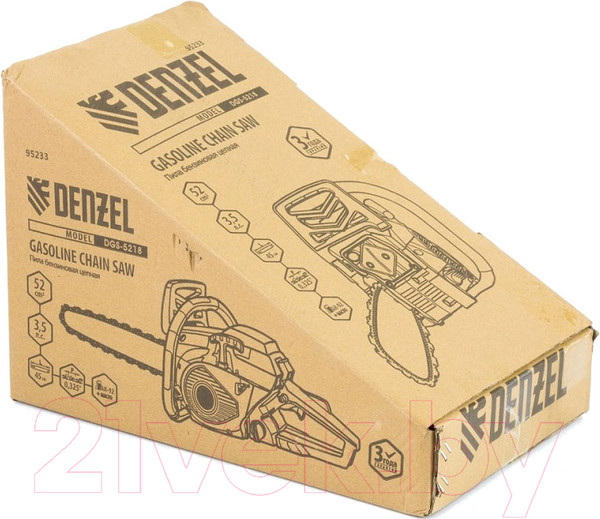 Изображение товара Бензопила цепная Denzel DGS-5218 (95233)