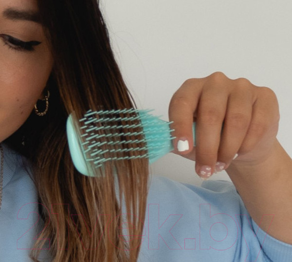 Изображение товара Расческа-массажер Tangle Teezer The Wet Detangler Mini Wisteria Leaf