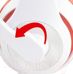 Изображение товара Наушники-гарнитура Gembird MHS-03-WTRD (белый/красный)