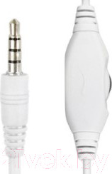 Изображение товара Наушники-гарнитура Gembird MHS-03-WTRD (белый/красный)