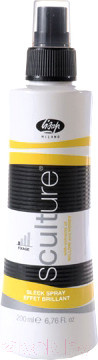 Изображение товара Спрей для укладки волос Lisap Sculture Sleek Spray Кондиционер-блеск (200мл)