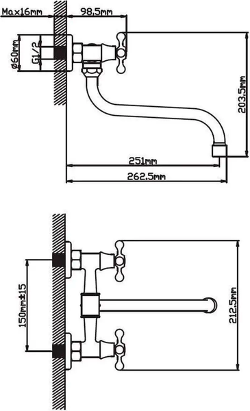 Изображение товара Смеситель Эверест B46-351